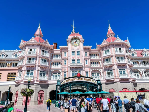 View Disneyland Paris Park Entrance — Foto de Stock