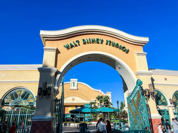 Entrance Walt Disney Studios Paris — Foto de Stock