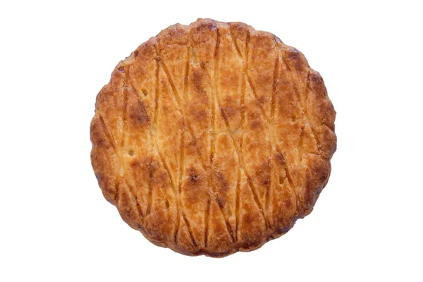 Shortbread Cookie Close Isolé — Photo