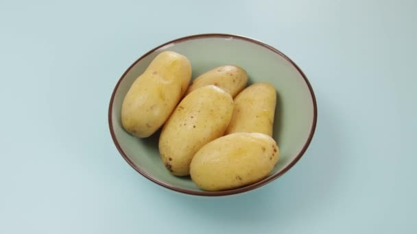 Piatto Patate Bollite — Video Stock