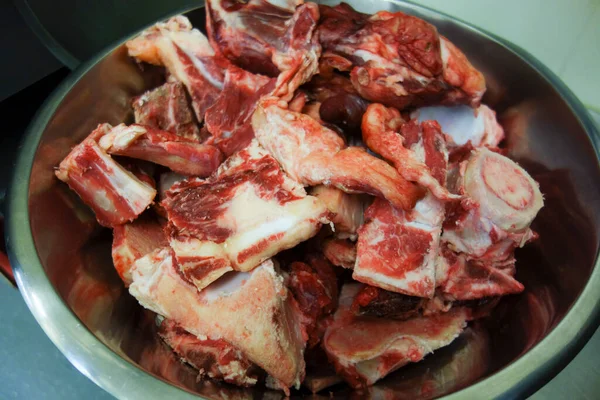 Mięso Zwierzęce Jako Źródło Pożywienia Żywieniu Diecie — Zdjęcie stockowe