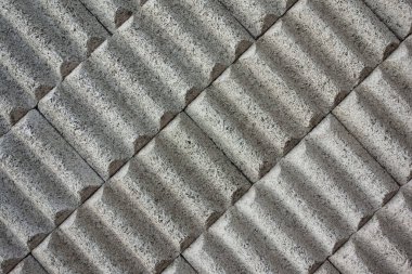 Bir yüzey üzerinde düz çizgi şekli, şekli ve dokusu olan nesne