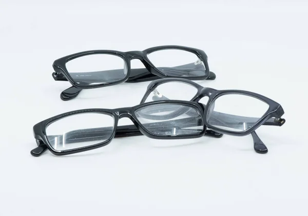 Gafas Ópticas Con Montura Como Ayuda Visual Para Miopía Hipermetropía —  Fotos de Stock
