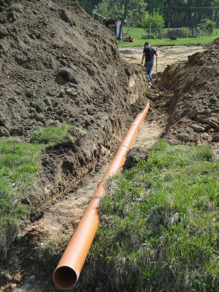 Канализация или канализация для канализации и сточных вод