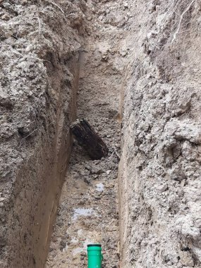 kanalizasyon ya da kanalizasyon inşaatı kanalizasyon ve atık su