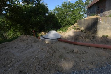 Su borusu veya hidrolik mühendislik ve inşaat hizmetlerinde tüp