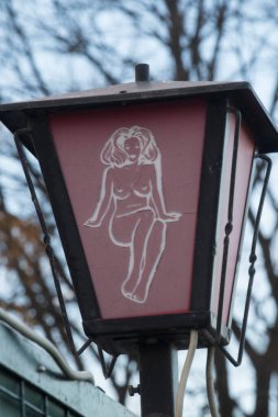 bir logo ya da fuhuş ve seks işçiliğinin sembolü