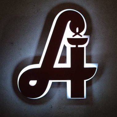 Eczane ya da eczane amblemi imzalayın ya da eczacılık ilaçları için eczane