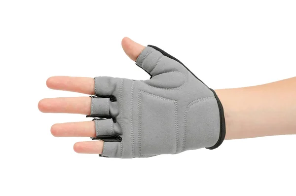 Sports Glove Fingers Female Hand Cycling Glove — 스톡 사진