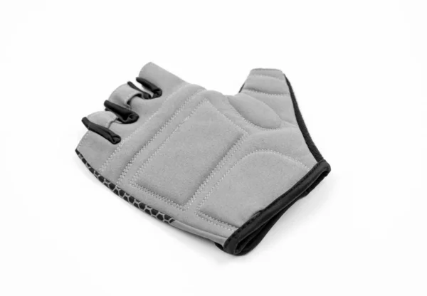 Sports Glove Fingers White Background Cycling Glove — 스톡 사진