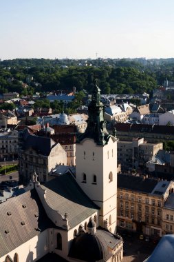 Antik kilise tarihi merkezinde, lviv, Ukrayna