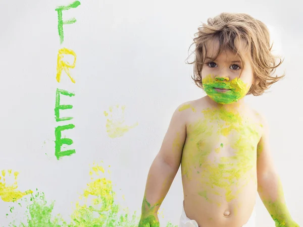 Bambino libero — Foto Stock