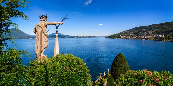 Isolabella Island, Maggiore lake — Stock Photo, Image