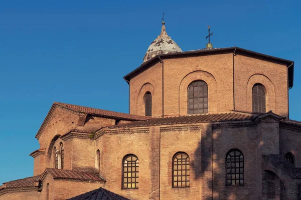 Details Basilica San Vitale One Most Important Examples Early Christian — Stockfoto