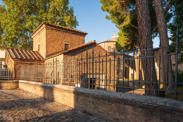 Mausoleo Galla Placidia Antecedentes Basica San Vitale Fue Añadido Lista — Foto de Stock
