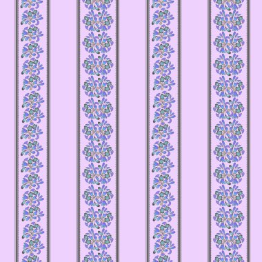 sorunsuz geçmiş ile çiçek desenli