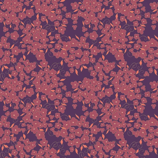 Little flowers pattern — Stock Vector