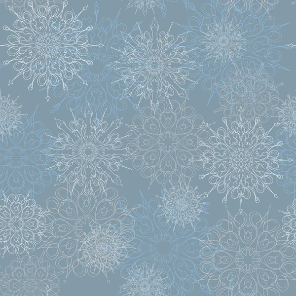 Snowflake background — Stock Vector