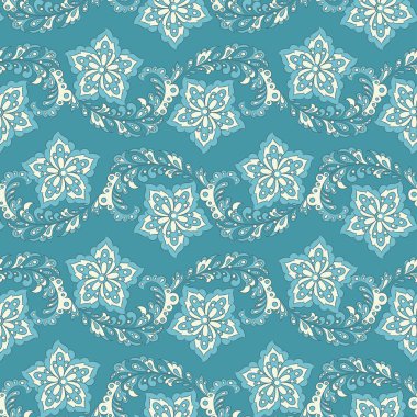 Çizgisiz çiçek arkaplanı. Duvar kağıdı vektör illüstrasyonu