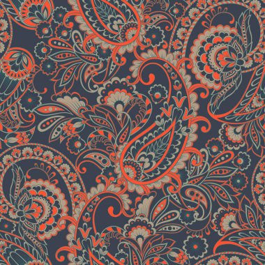 Dikişsiz çiçek desenli desen