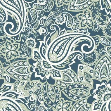 Geleneksel İran turşusu pürüzsüz desen. Klasik çiçek süsü..