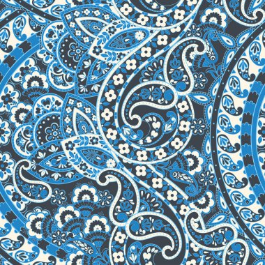 Çiçeksiz desenli desenli desenli süsleme. Damask arkaplanı