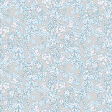 Sevimli çiçek desenli. Çiçek vektör dokusu