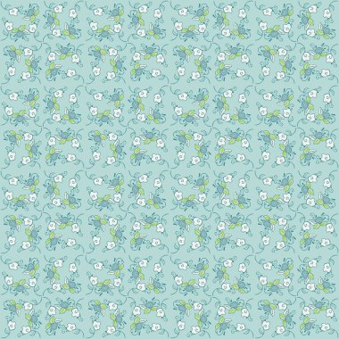 tekstil Çiçeksiz vektör deseni