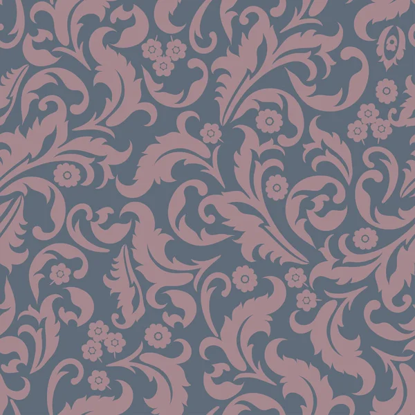 Hermoso Patrón Vintage Fondo Vector Floral — Vector de stock