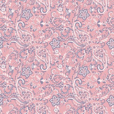 Şal desensiz vektör deseni. batik biçimi arkaplanı