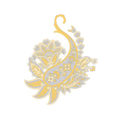 Damask Paisley münzevi süsü