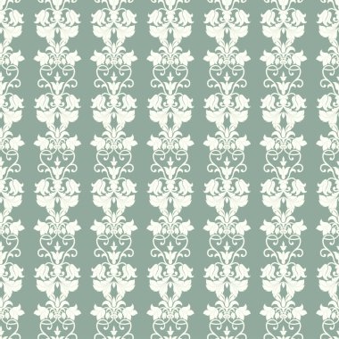 Dikişsiz çiçek desenli. antika arka plan