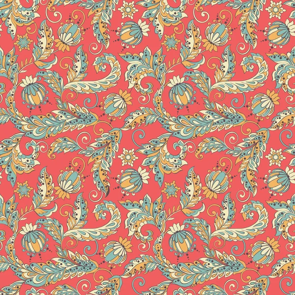 Hint batik tarzında klasik çiçeksiz desen.