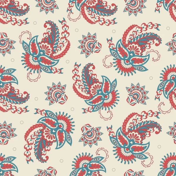 Şal desenli. Kusursuz eski çiçek arkaplanı