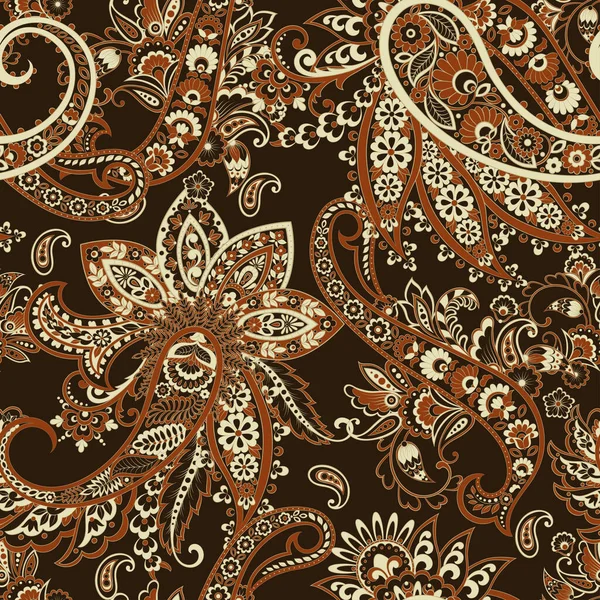 Şal desensiz vektör deseni. batik biçimi arkaplanı