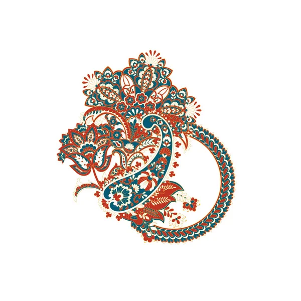 Hint, İran desenli desenli, izole bir süs.