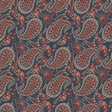 Koridor düzeni. Kusursuz eski çiçek arkaplanı