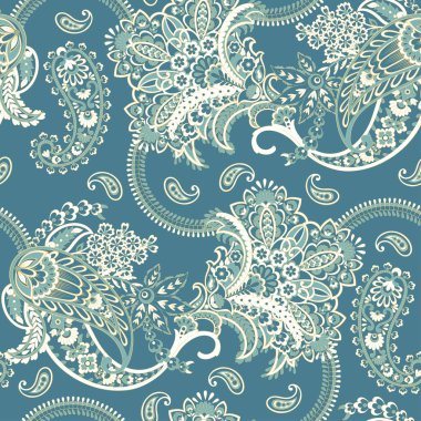 Dikişsiz çiçek desenli desen