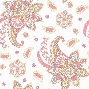 Şalsız desenli. renkli vektör tekstil arkaplanı