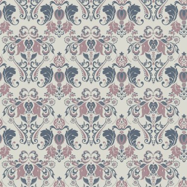 Kusursuz bir geçmiş. Tekstil tasarımı için vektör arkaplanı