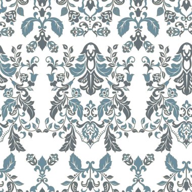 Kusursuz eski duvar kağıdı. Tekstil tasarımı için vektör arkaplanı