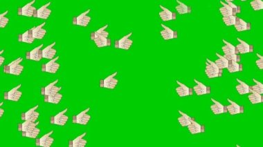 Canlandırılmış yağmur şeklindeki bir resmin çizimi.