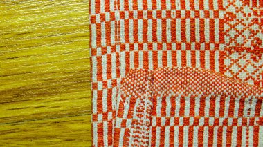 Arkaplan için güzel renkli kumaş dokusu