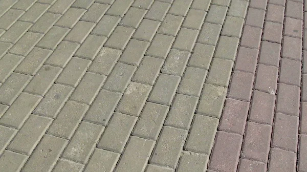 Texture of concrete pavement on the sidewalk