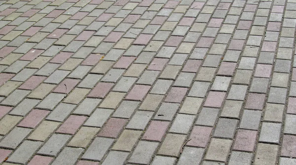 歩道のコンクリート舗装の質感 — ストック写真