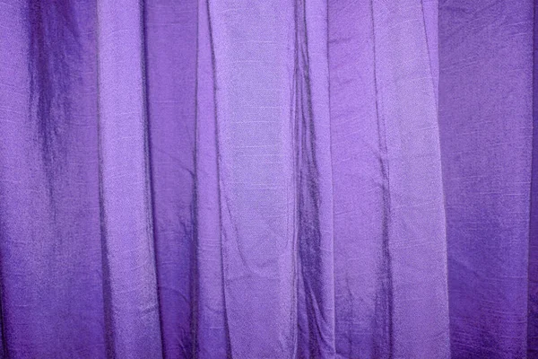 Texture Fabric Curtains Hanging Cornice — Stock Photo, Image