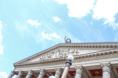 Ternopil 'deki Taras Shevchenko Tiyatrosu' nun eski binası.