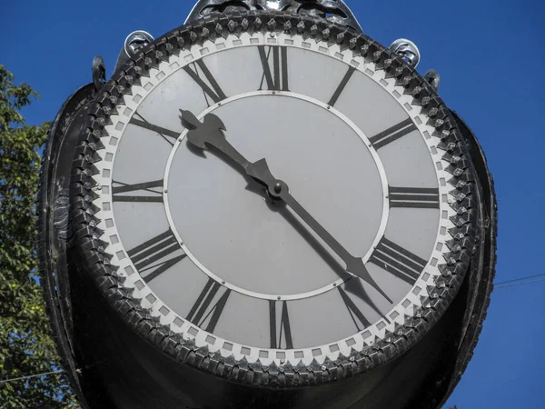 Dial Reloj Calle Parque Ternopil Ucrania —  Fotos de Stock