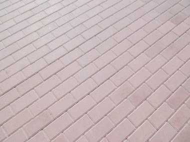 Arka planlar için parktaki beton kaldırım dokusu