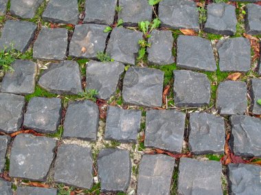 Kaldırımdaki beton kaldırım dokusu arka planlar için.